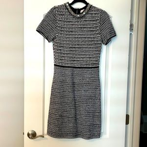 Tory Burch knit lurex shift dress